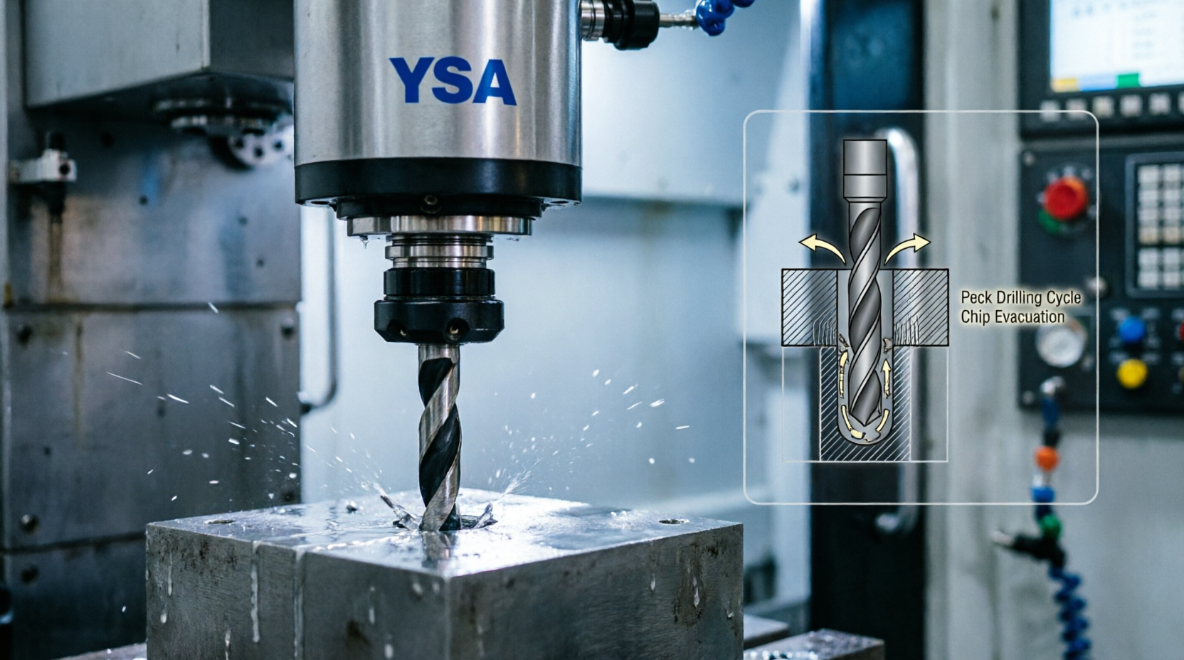 What precautions should be taken when using YSA servo tappin